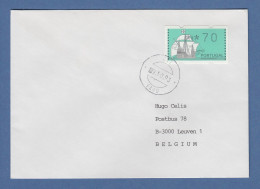 Portugal 1993 ATM Nau Mi-Nr. 7Z1 Wert 70 Auf FDC Nach Belgien - Viñetas De Franqueo [ATM]