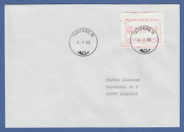 Finnland 1988 FRAMA-ATM Mi.-Nr. 3.2 C Wert 0180 Aus OA TAMPERE Auf FDC  - Viñetas De Franqueo [ATM]