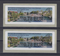 Frankreich 2019 ATM Marcophilex Vertou Wert CC 0,78 EUR   2 Typen **  - Sonstige & Ohne Zuordnung