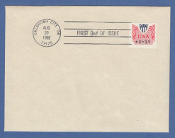USA 1992 PMC Gard-ATM, Wert 0,29 $ Auf FDC OKLAHOMA CITY AUG 20 1992 - Other & Unclassified