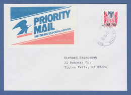 USA Unisys ATM Hoher Wert 2,90 Auf PRIORITY-FDC MERRIFIELD, VA 19. FEB.1994 - Other & Unclassified