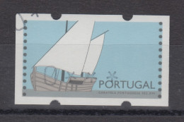 Portugal 1992 ATM Caravelle 0-Druck Kopfstehend, Doppeldruck Oben Links - Viñetas De Franqueo [ATM]