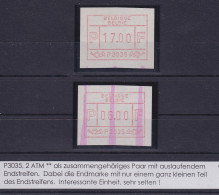 Belgien FRAMA-ATM P3035 ENDSTREIFEN-Ende über 2 ATM ** - Sonstige & Ohne Zuordnung