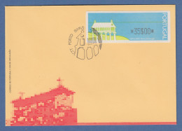 Portugal 1991 ATM Espigueiro Mi.-Nr. 3 Wert 35$00 Auf Offiz. FDC, ET-O PORTO - Automaatzegels [ATM]