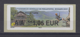 Frankreich 2019 ATM Bussang Alpinismus Wert AA 1,05 EUR **  - Other & Unclassified