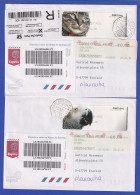 Portugal 2005 ATM Katze / Papagei Mi-Nr. 52-53 Je Wert AZUL 4,00 Auf R-FDC N. D - Machine Labels [ATM]