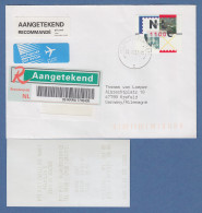 Niederlande ATM Mi.-Nr. 2.2 Typ NAGLER Hoher Wert 1100 Auf R-FDC, O HOUTEN - Autres & Non Classés