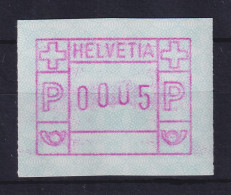 Schweiz FRAMA-ATM Mi-Nr 3.3a Ziffernrad-Justierfehler 3. Stelle ** - Automatic Stamps