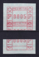 Schweiz FRAMA-ATM Mi-Nr. 3.1b Doppeldruck ** - Automatic Stamps