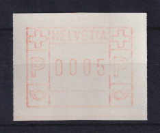 Schweiz FRAMA-ATM Mi-Nr. 3.3b Mit Druck Auf Gummiseite ** - Automatic Stamps