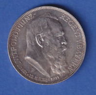 Deutsches Kaiserreich Bayern Silbermünze 3 Mark Prinzregent Luitpold 1911 - Autres & Non Classés