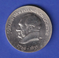 DDR 20-Mark Gedenkmünze 1969 Johann Wolfgang Von Goethe Stempelglanz  - Altri & Non Classificati