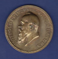 Große Bronze Medaille 100 Jahre Königlich Bayerische Münze 1809-1909, Luitpold - Other & Unclassified