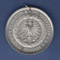 Medaille Zum 5. Deutschen Turnfest In Frankfurt / Main 1880 Gelocht Mit Öse - Andere & Zonder Classificatie