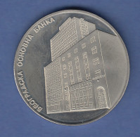 Medaille Jugoslawien / Serbien  60 Jahre Bank Beobanka  - Other & Unclassified