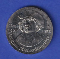 DDR 5 Mark Gedenkmünze 1981 Tilman Riemenschneider Stempelglanz  - Altri & Non Classificati