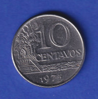 Brasilien Kursmünze 10 Centavos 1975 In Sehr Schöner Qualität - Autres – Amérique