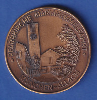 Medaille 1986 Pfarrkirche Maria Himmelfahrt München-Allach - Schafkopfturnier - Andere & Zonder Classificatie