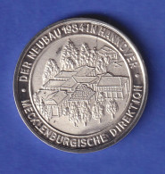 Medaille 1984 Hagelschadens-Assekuranz   Neubau In Hannover - Andere & Zonder Classificatie