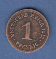 Deutsches Reich Kursmünze 1 Pfennig 1912 E - Other & Unclassified