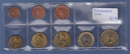 Frankreich EURO-Kursmünzensatz Jahrgang 2011 Bankfrisch / Unzirkuliert - Other & Unclassified