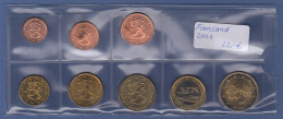 Finnland EURO-Kursmünzensatz Jahrgang 2003 Bankfrisch / Unzirkuliert - Finlandia