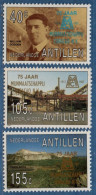 Dutch Antilles 1988 Mining Company Curacao 3 Val MNH Nederlandse Antillen Phosphate Winning & Industry - Fabriken Und Industrien