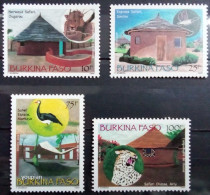 Burkina Faso 2008, Hunting Accommodation, MNH Stamps Set - Burkina Faso (1984-...)