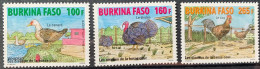 Burkina Faso 2011, Farmer Pultries, MNH Stamps Set - Burkina Faso (1984-...)