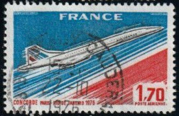 France 1976 Poste Aérienne Yv. N°49 - Concorde - Oblitéré - 1960-.... Gebraucht