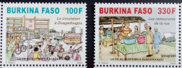 Burkina Faso 2012, Daily Life In Ougadougou, MNH Stamps Set - Burkina Faso (1984-...)