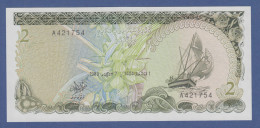 Banknote Malediven 2 Rufiyaa 1983 - Autres - Asie