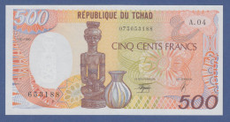 Banknote Tschad 500 Francs Kfr.  - Other - Africa