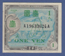 Banknote Japan Alliiertes Militärgeld 1945 1 Yen # A 19633624 A  - Otros – Asia