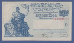 Banknote Argentinien 50 Centavos Leicht Gebraucht. - Other - America