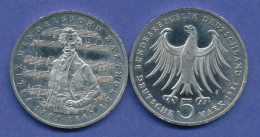 Bundesrepublik 5DM Gedenkmünze 1984, Felix Mendelssohn-Bartholdy - 5 Mark