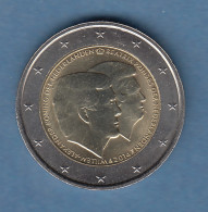 Niederlande 2014 2-Euro-Sondermünze Doppelportrait Bankfr. Unzirk. - Altri & Non Classificati