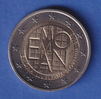 Slowenien 2015 2-Euro-Sondermünze Emona-Ljublijana Bankfr. Unzirk.  - Slovenia