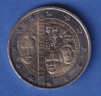 Luxemburg 2015 2-Euro-Sondermünze Dynastie Nassau-Weilburg Bankfr. Unzirk. - Lussemburgo