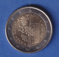 Finnland 2016 2-Euro-Sondermünze Georg Henrik Von Wright  Bankfr. Unzirk.  - Finnland