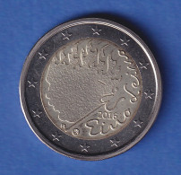 Finnland 2016 2-Euro-Sondermünze Eino Leino Bankfr. Unzirk. - Finnland