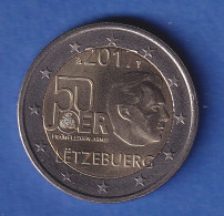 Luxemburg 2017 2-Euro-Sondermünze Wehrdienst Bankfr. Unzirk. - Luxembourg