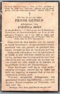 Bidprentje Tongerlo - Geysen Frans (1860-1932) - Images Religieuses