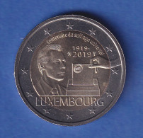 Luxemburg 2019 2-Euro-Sondermünze Wahlrecht Bankfr. Unzirk.  - Lussemburgo