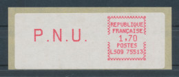 Frankreich ATM LS09 75513, PNU 1,70 Aus 5. Tarif . Dohren-Nr. 5.6za T5 Z1 ** - Other & Unclassified