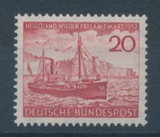 Bundesrepublik 1952, Rückgabe Der Insel Helgoland, Mi.-Nr. 152 ** - Neufs