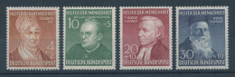 Bundesrepublik 1952, Wohlfahrt: Helfer Der Menschheit, Mi.-Nr. 156-159 ** - Neufs