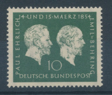 Bundesrepublik 1954, Paul Ehrlich Und Emil Von Behring, Mi.-Nr. 197 ** - Unused Stamps