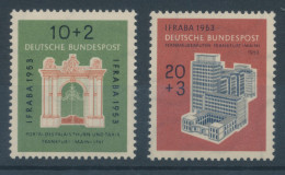 Bundesrepublik 1953, Briefmarken-Ausstellung IFRABA, Mi.-Nr. 171-172 ** - Nuovi