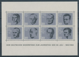 Bundesrepublik 1964, Widerstandskämpfer-Block,  Mi.-Nr. Block 3  **  - Nuovi